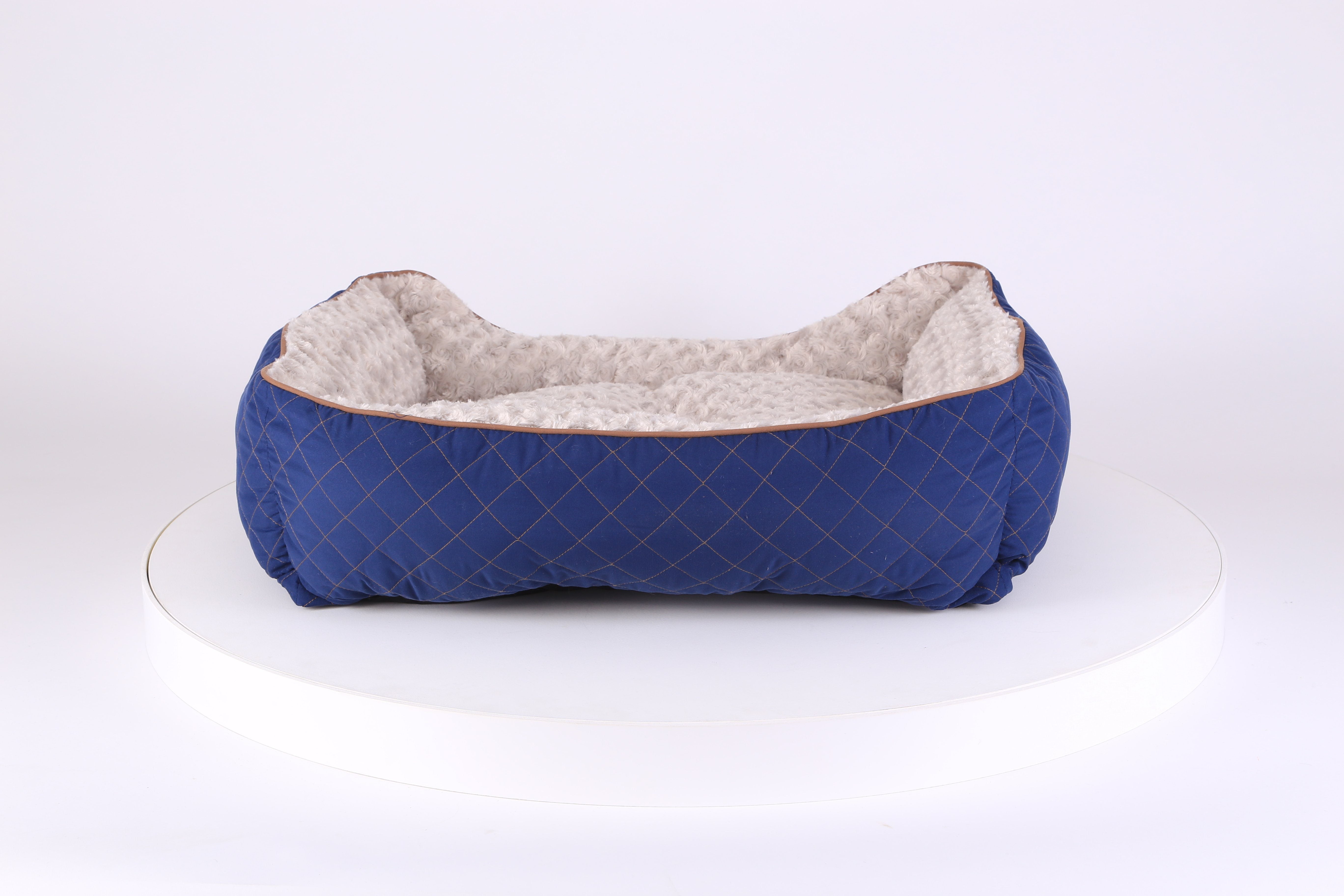 Wilton Box Dog Bed - Blue Dog Bed Scruffs® 