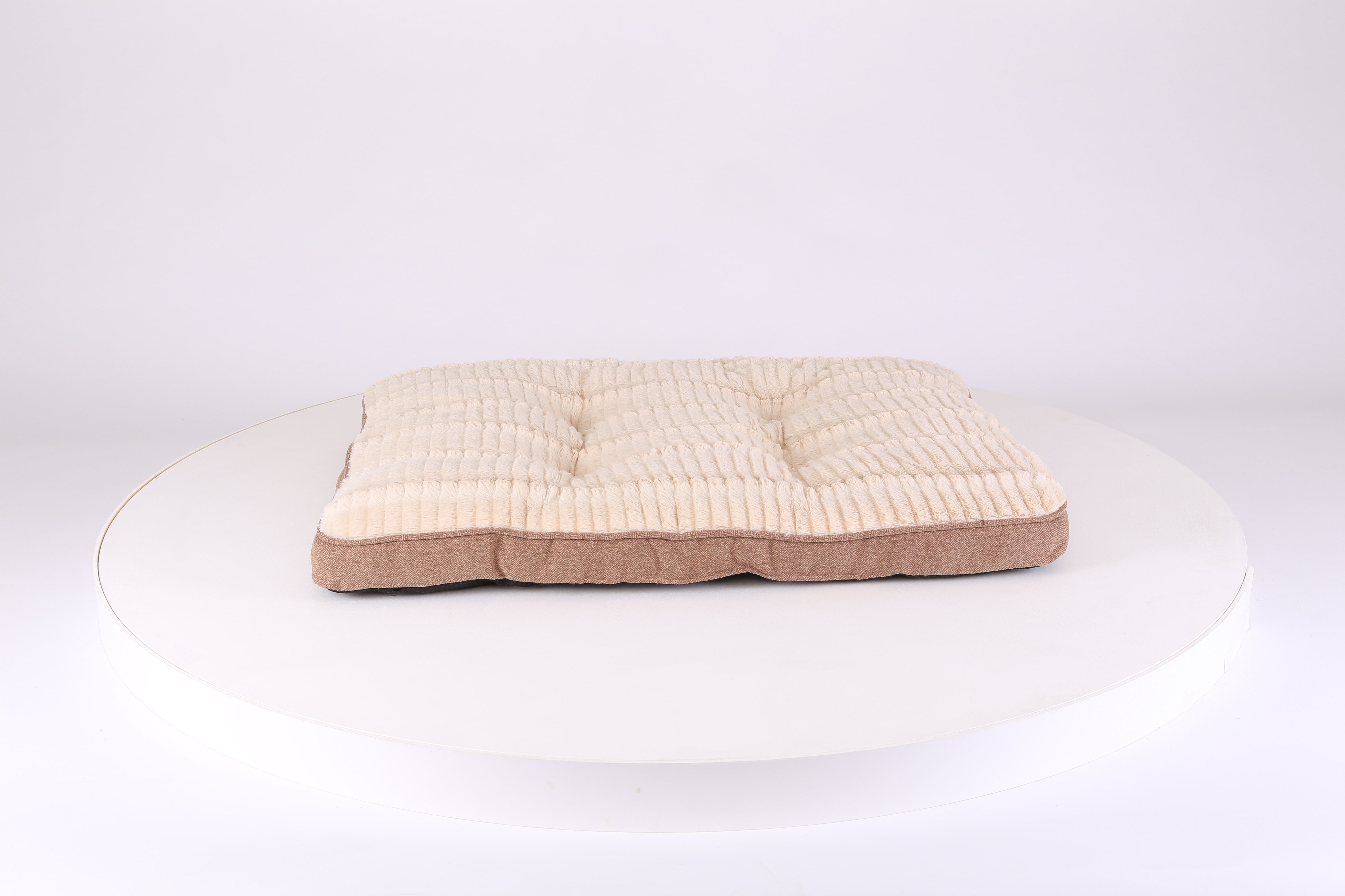 Ellen Dog Mattress - Tan Dog Bed Scruffs® 