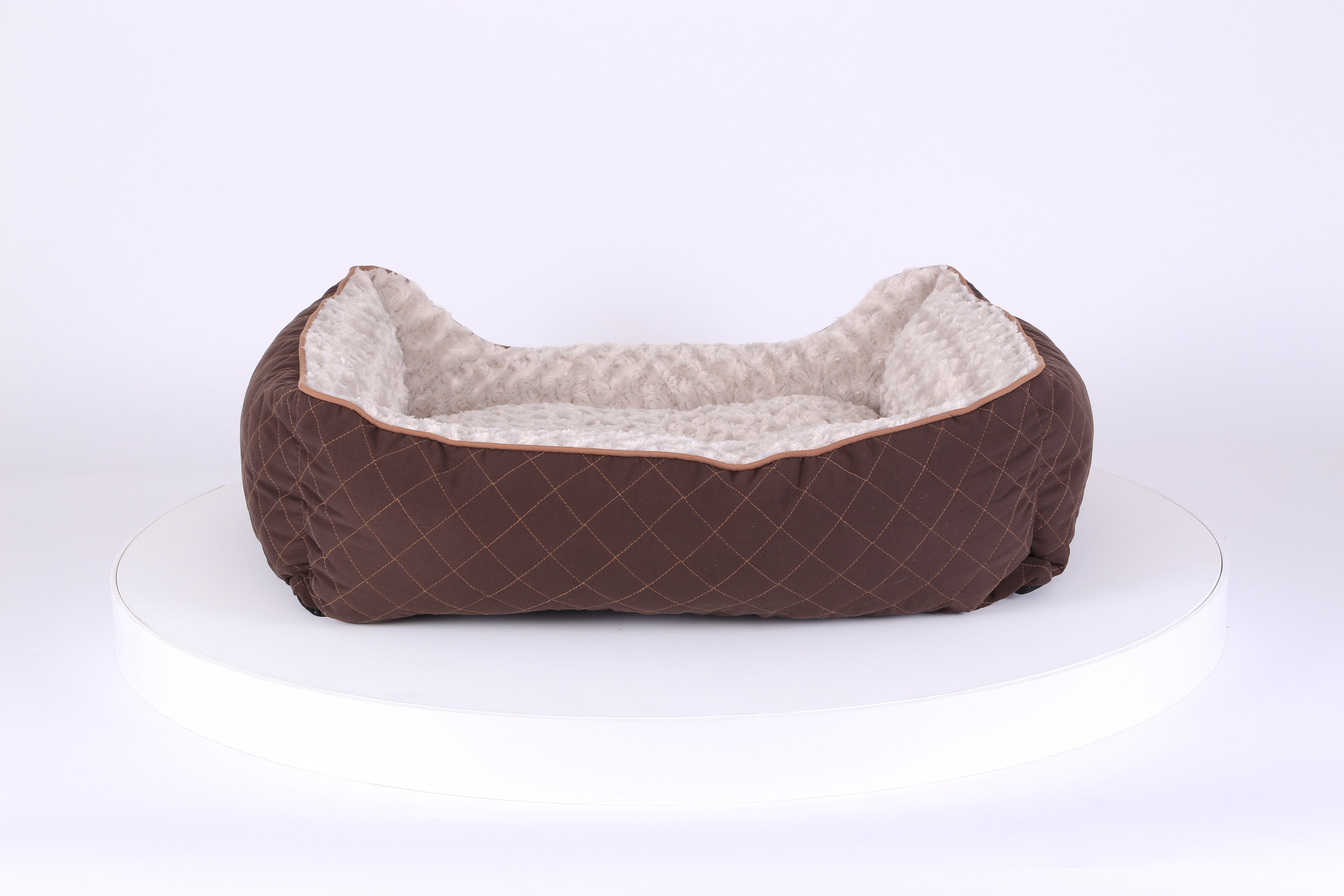 Wilton Box Dog Bed - Brown Dog Bed Scruffs® 