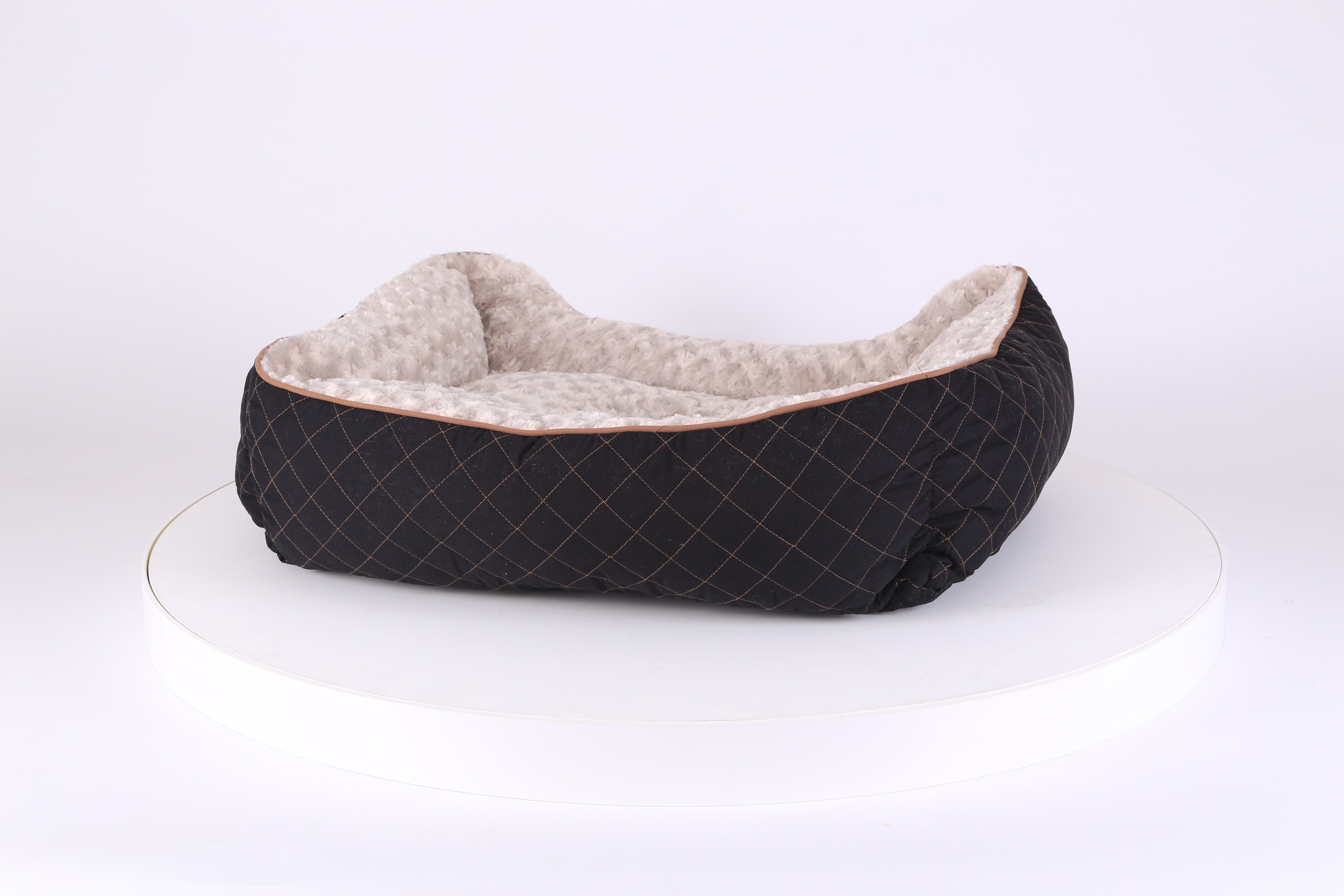 Wilton Box Dog Bed - Black Dog Bed Scruffs® 