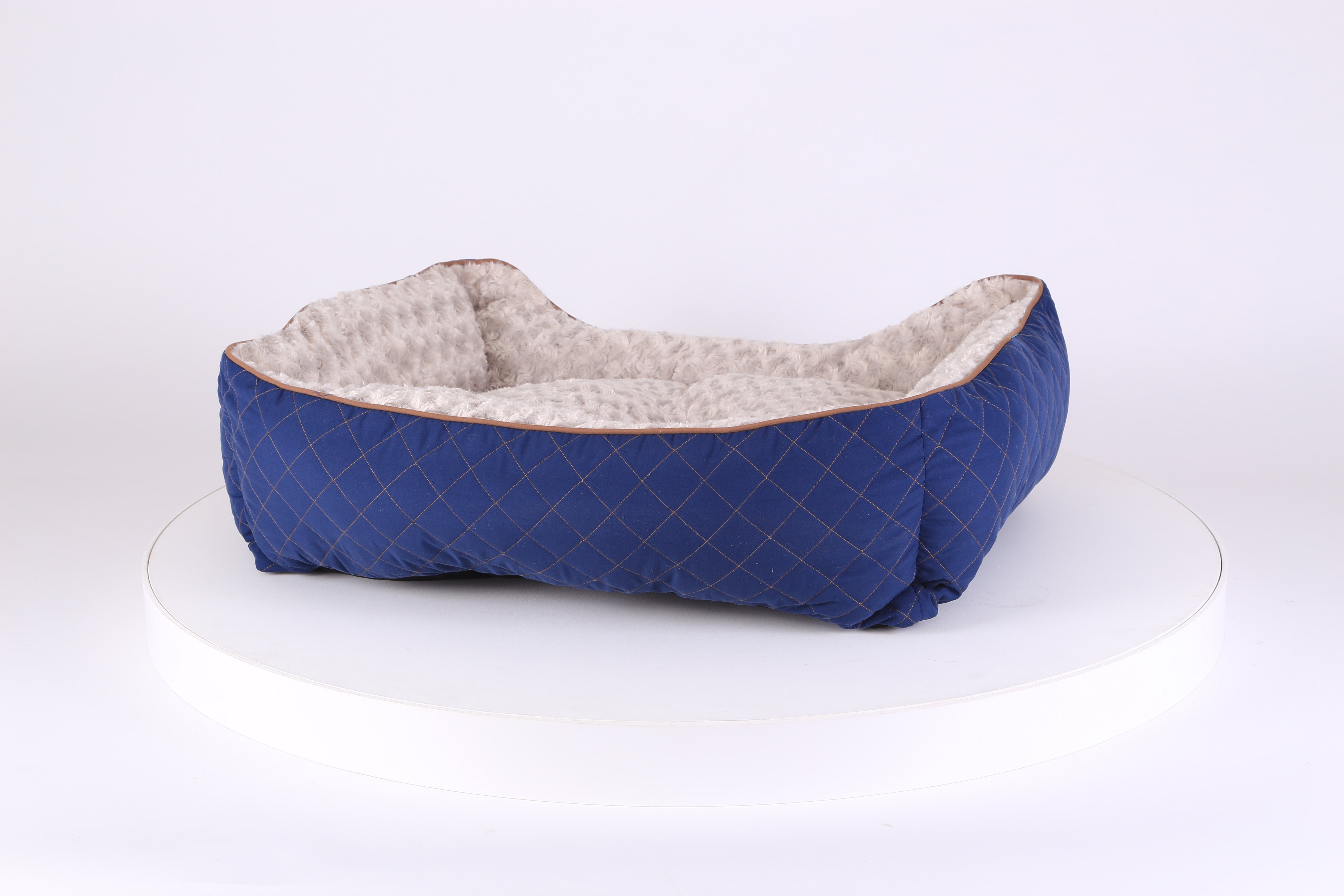 Wilton Box Dog Bed - Blue Dog Bed Scruffs® 