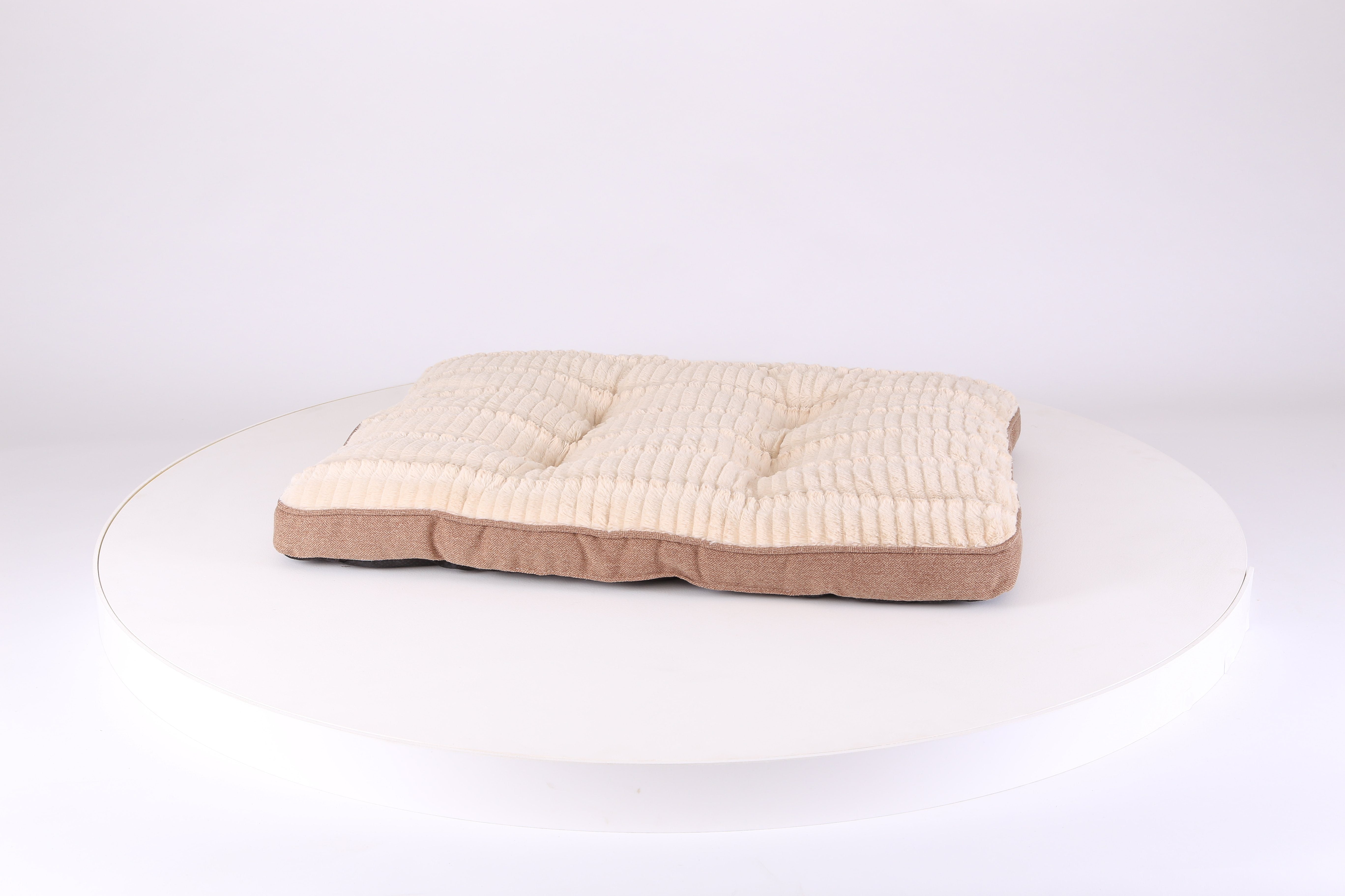 Ellen Dog Mattress - Tan Dog Bed Scruffs® 