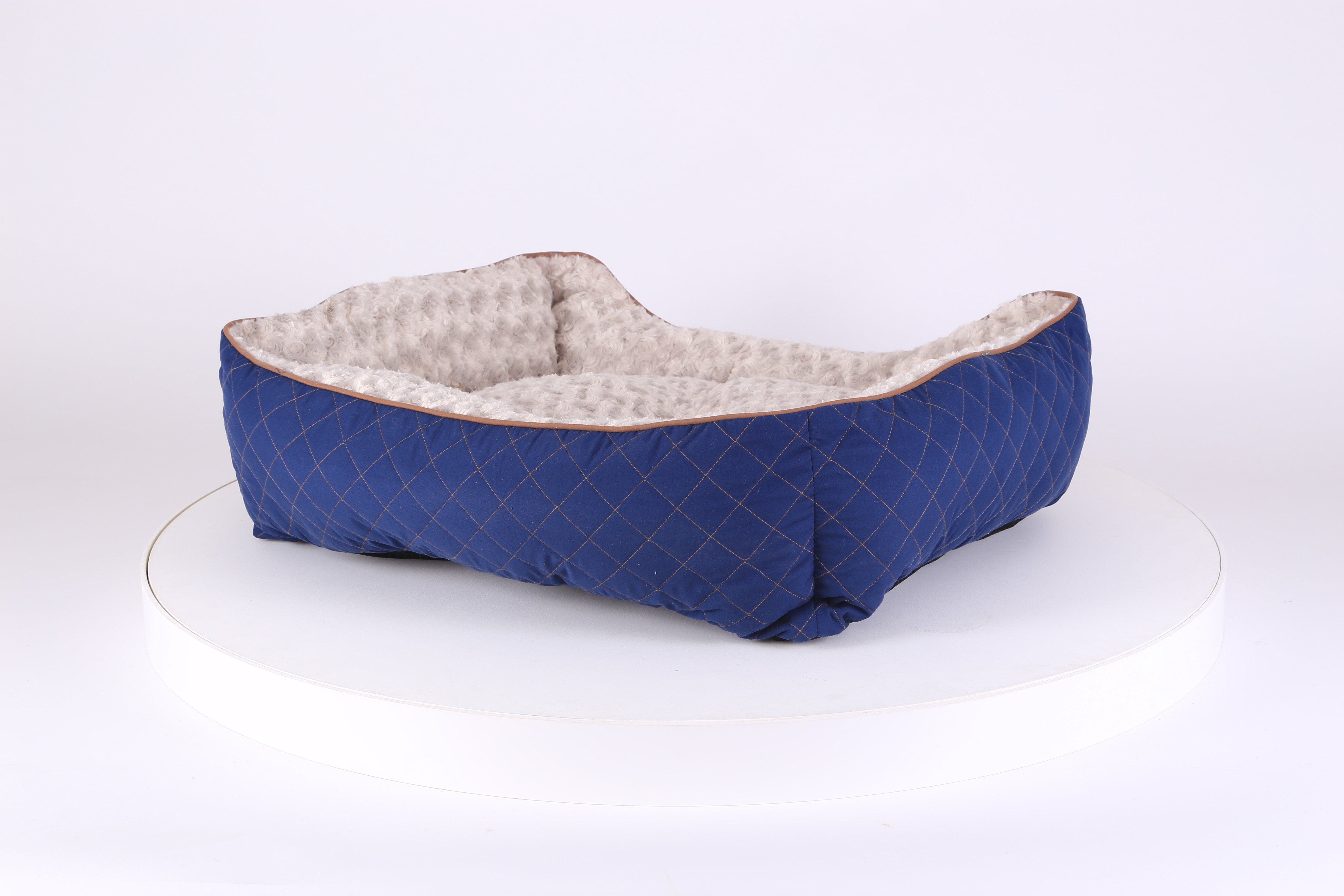 Wilton Box Dog Bed - Blue Dog Bed Scruffs® 