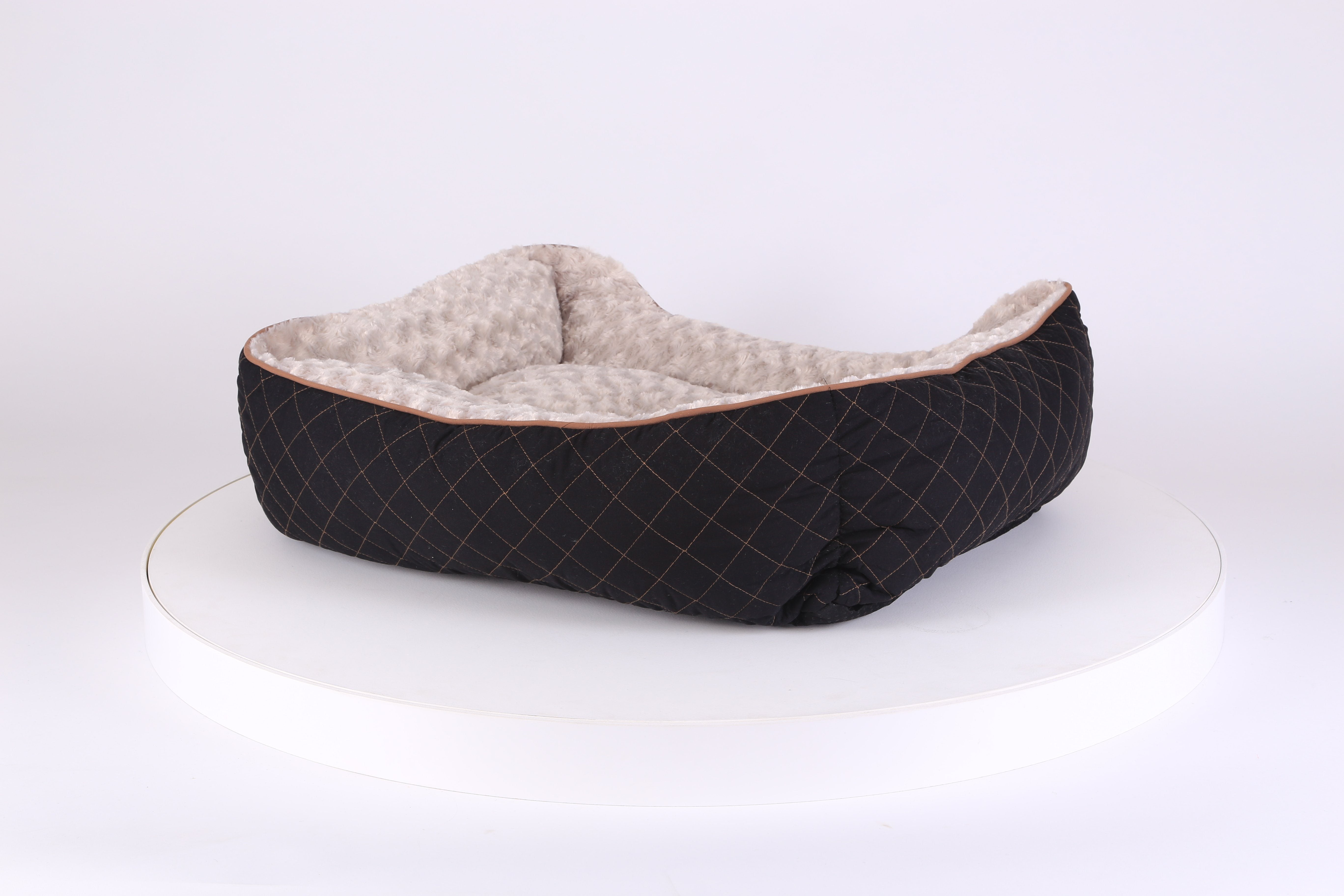 Wilton Box Dog Bed - Black Dog Bed Scruffs® 