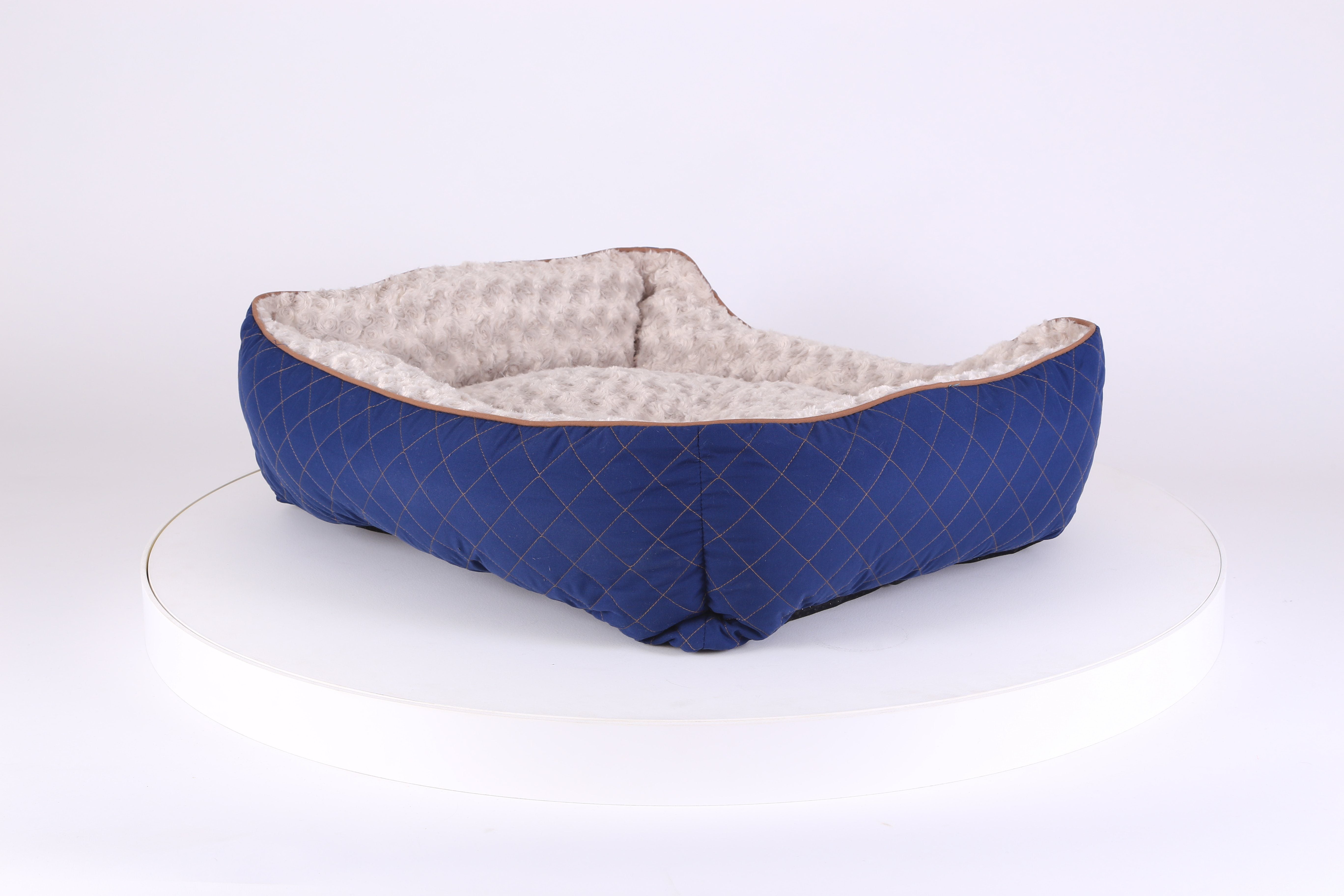 Wilton Box Dog Bed - Blue Dog Bed Scruffs® 