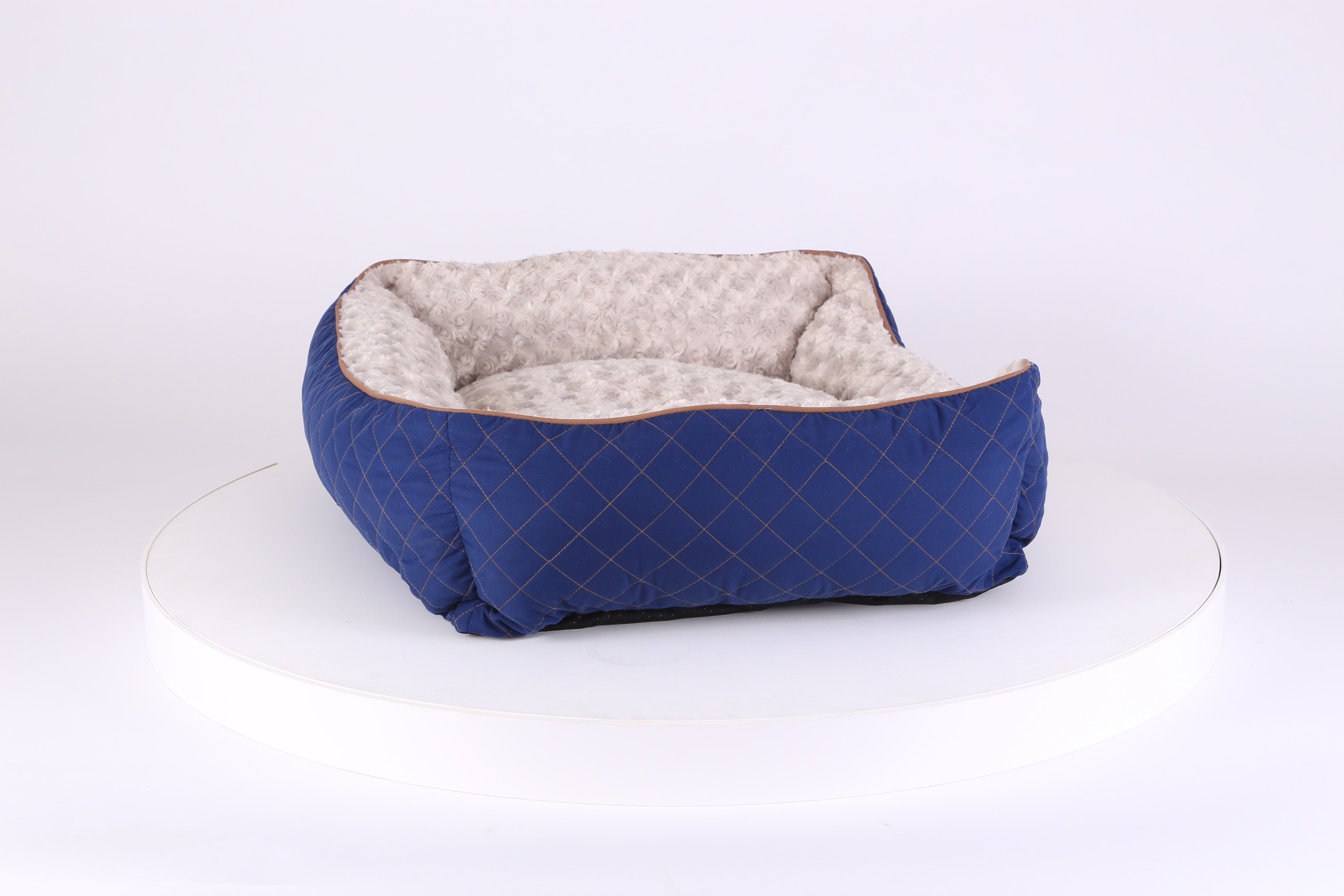 Wilton Box Dog Bed - Blue Dog Bed Scruffs® 