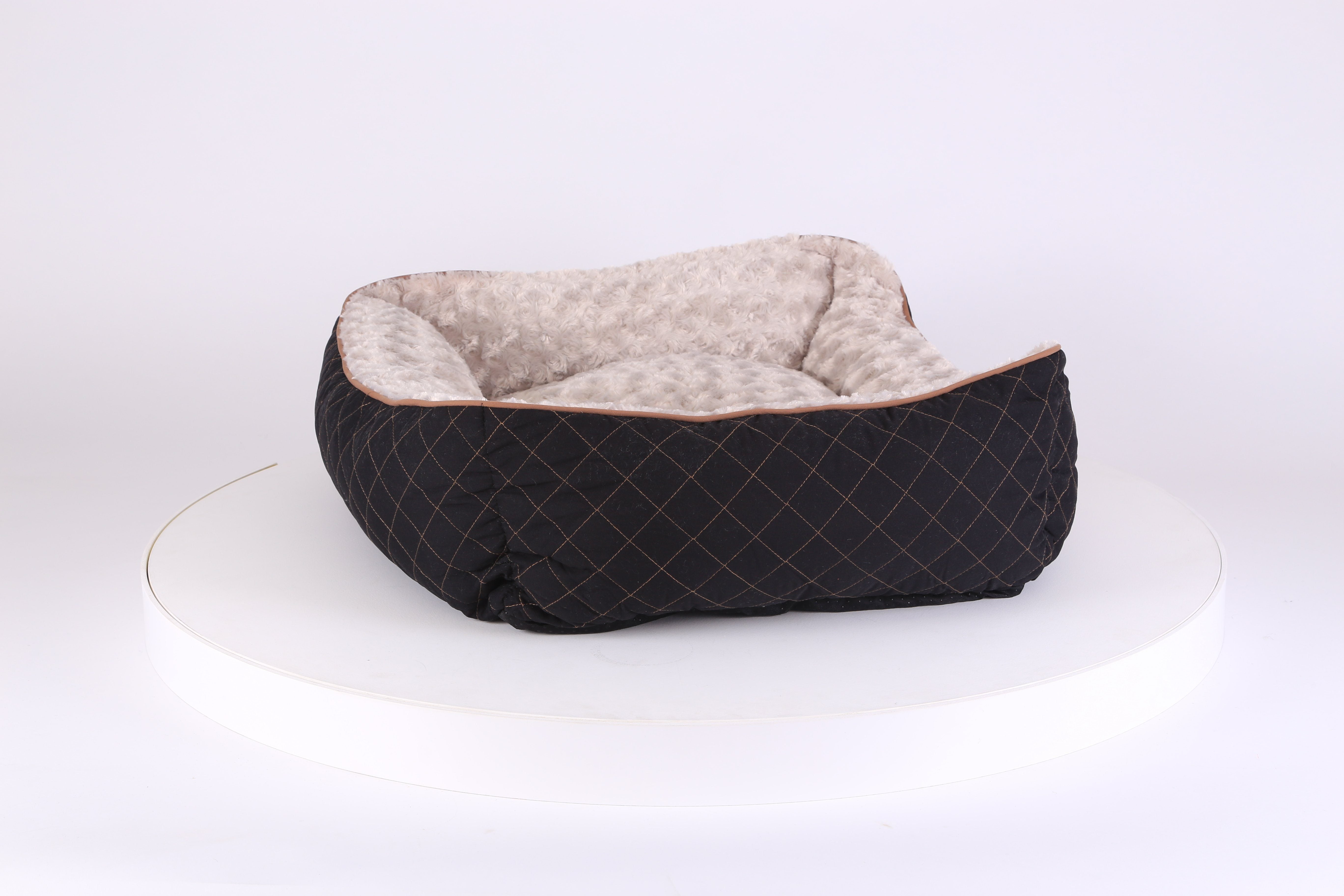 Wilton Box Dog Bed - Black Dog Bed Scruffs® 