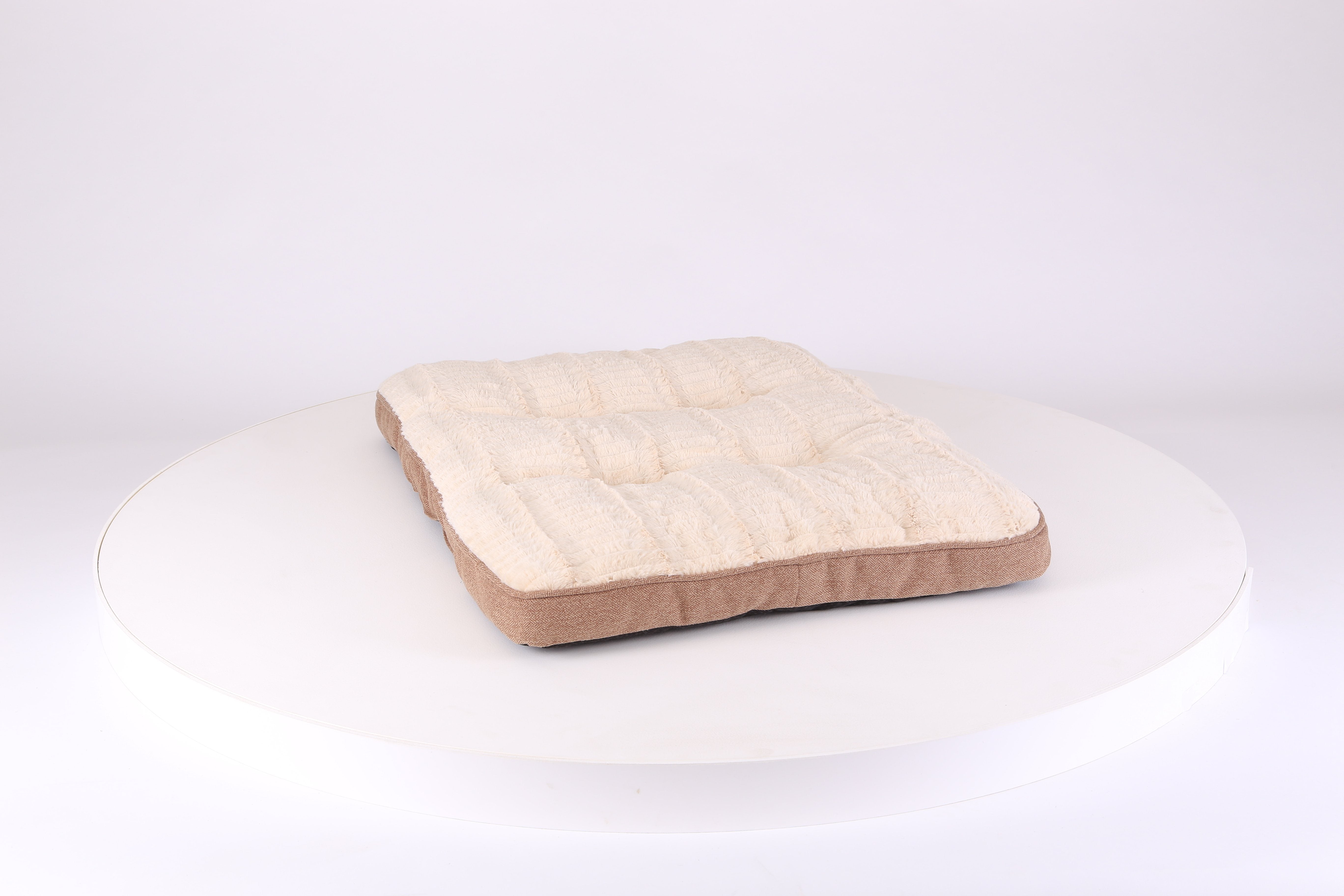 Ellen Dog Mattress - Tan Dog Bed Scruffs® 