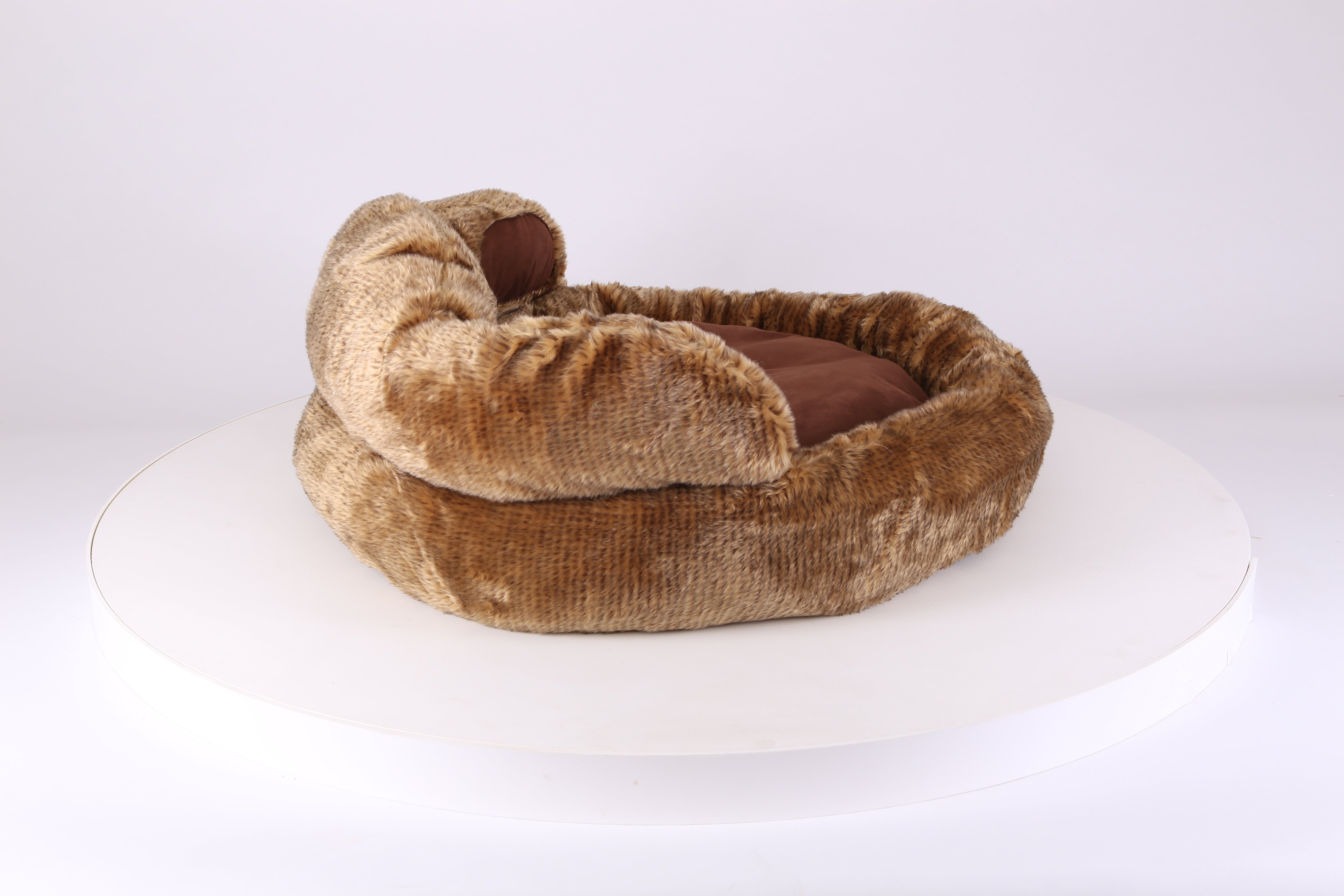 Cub Bear Dog Bed - Teddy Brown Scruffs® 