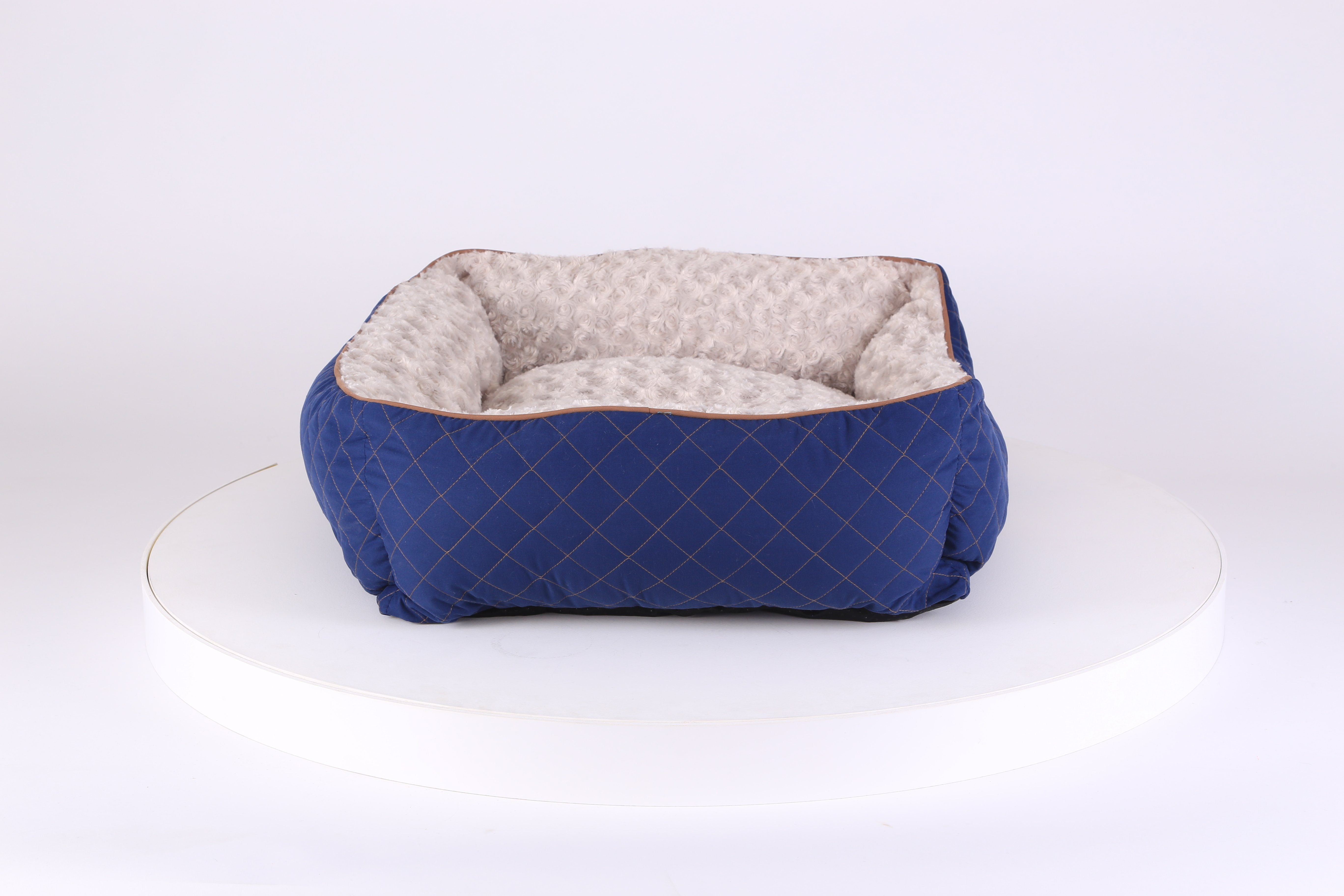 Wilton Box Dog Bed - Blue Dog Bed Scruffs® 