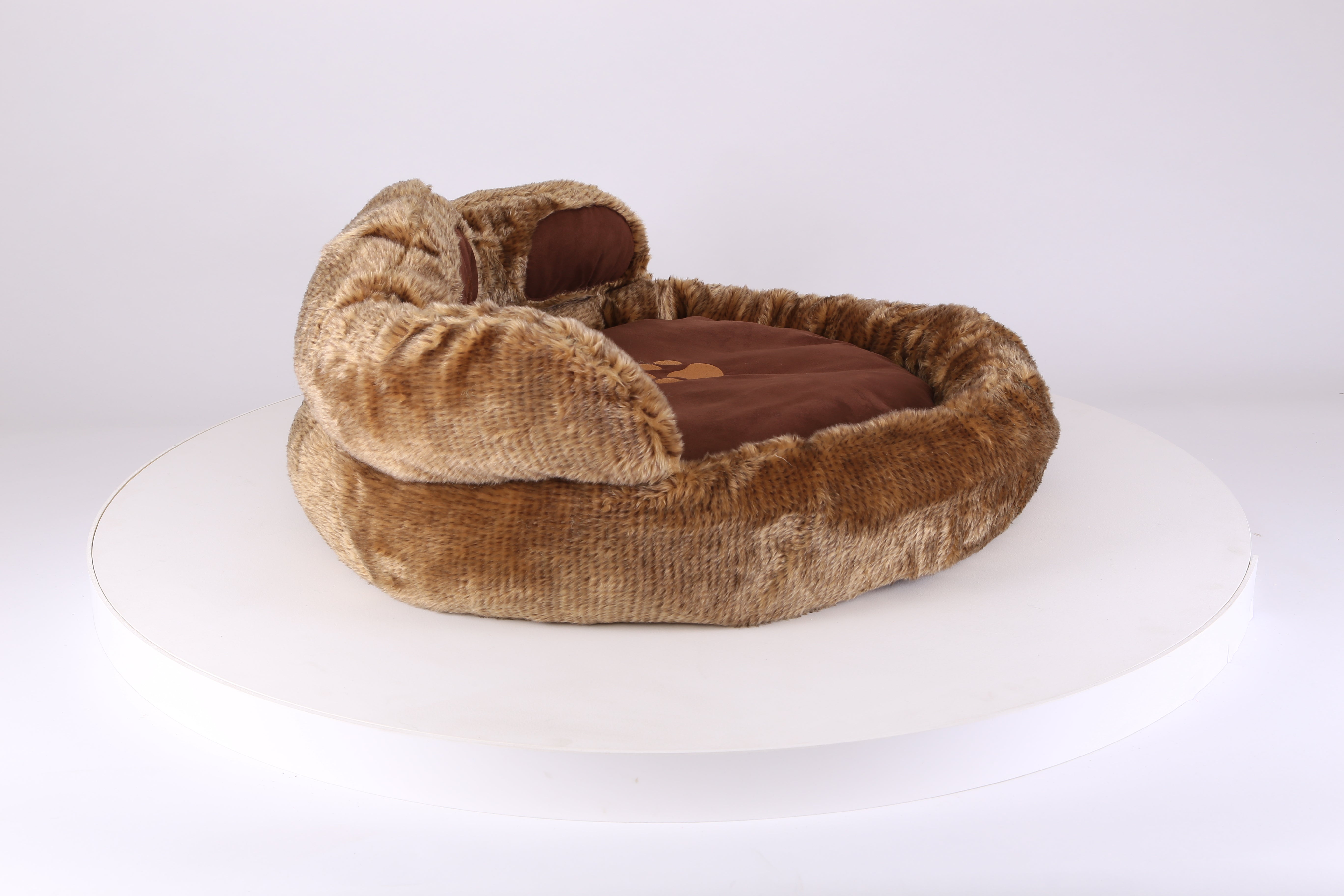 Cub Bear Dog Bed - Teddy Brown Scruffs® 