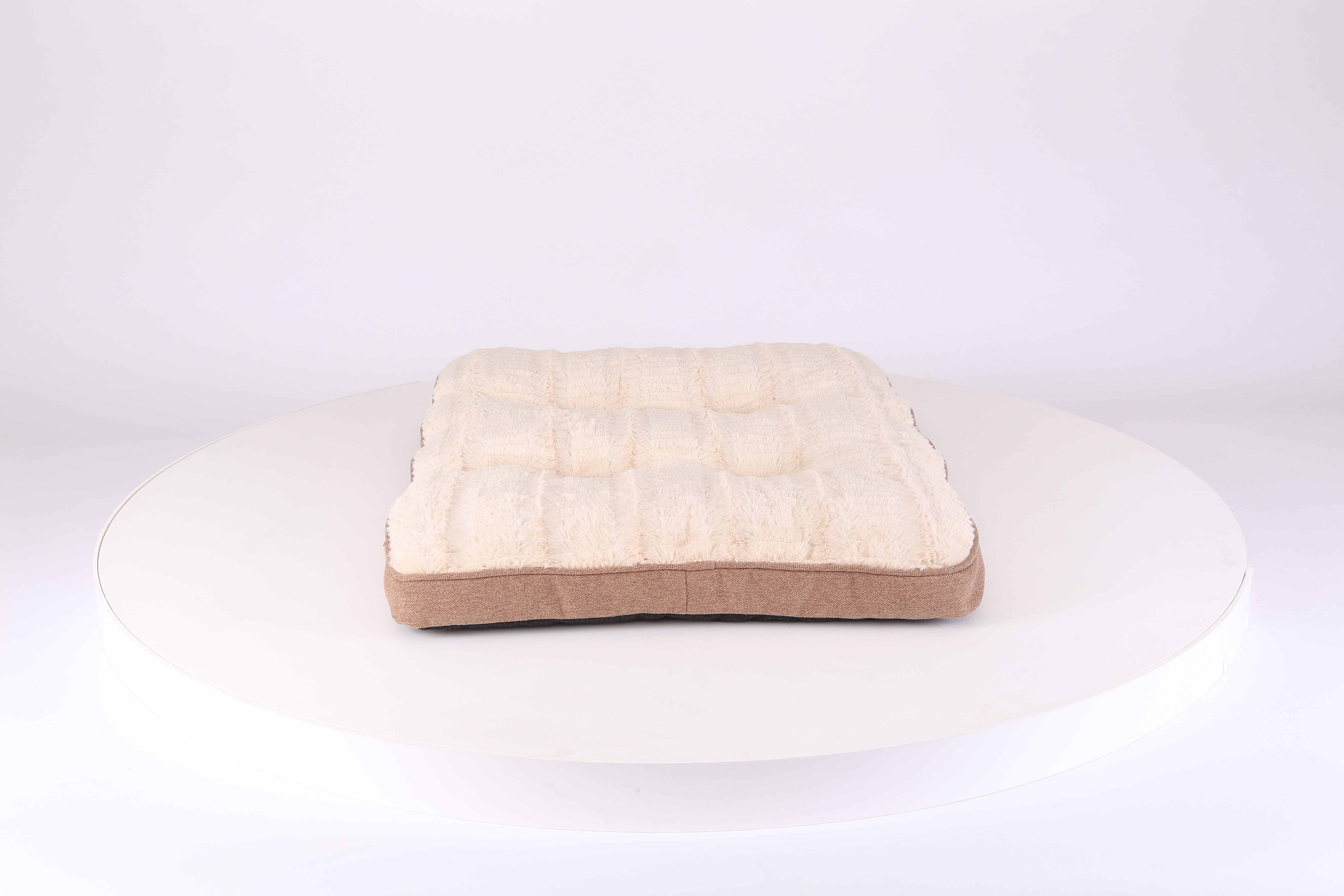 Ellen Dog Mattress - Tan Dog Bed Scruffs® 