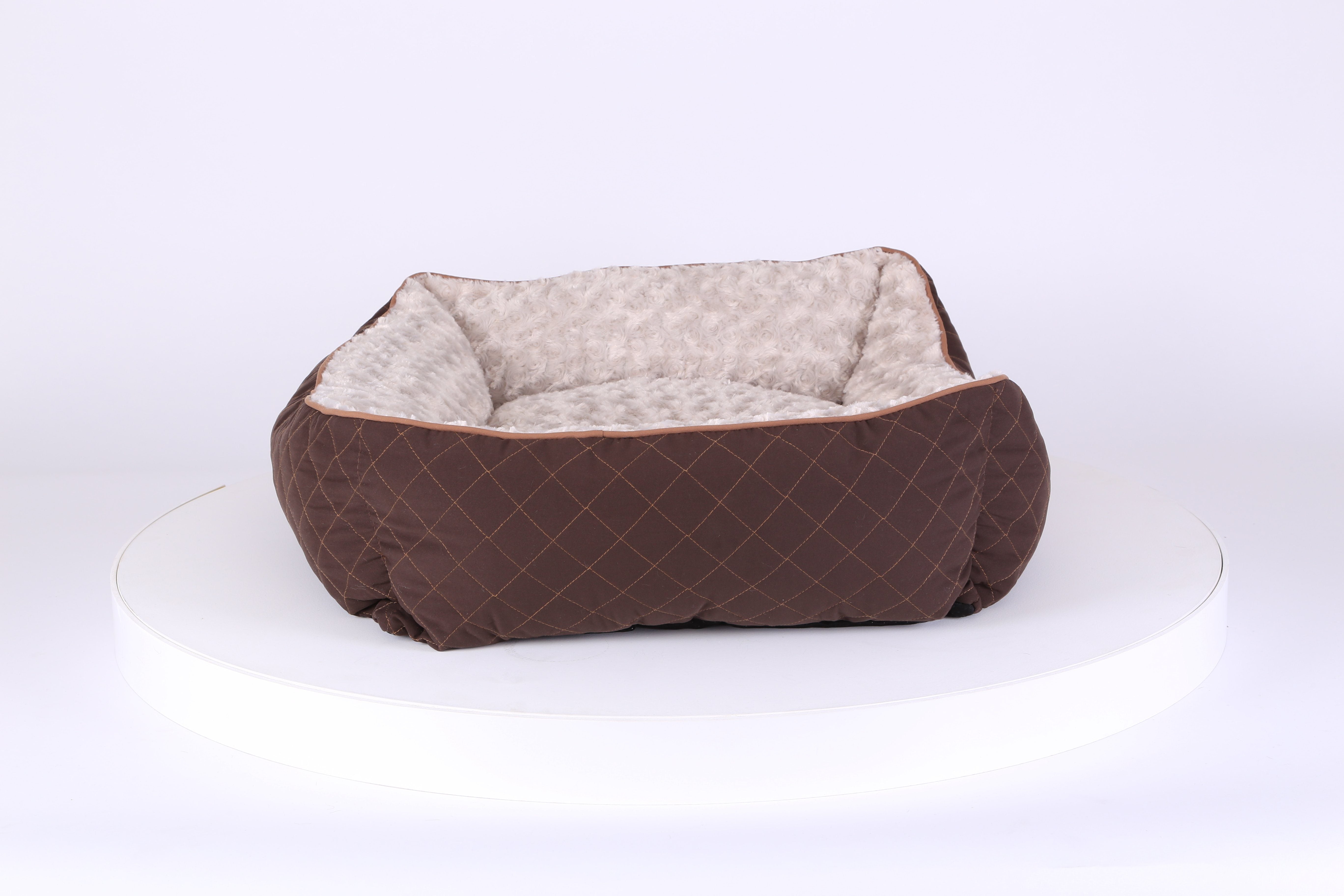Wilton Box Dog Bed - Brown Dog Bed Scruffs® 