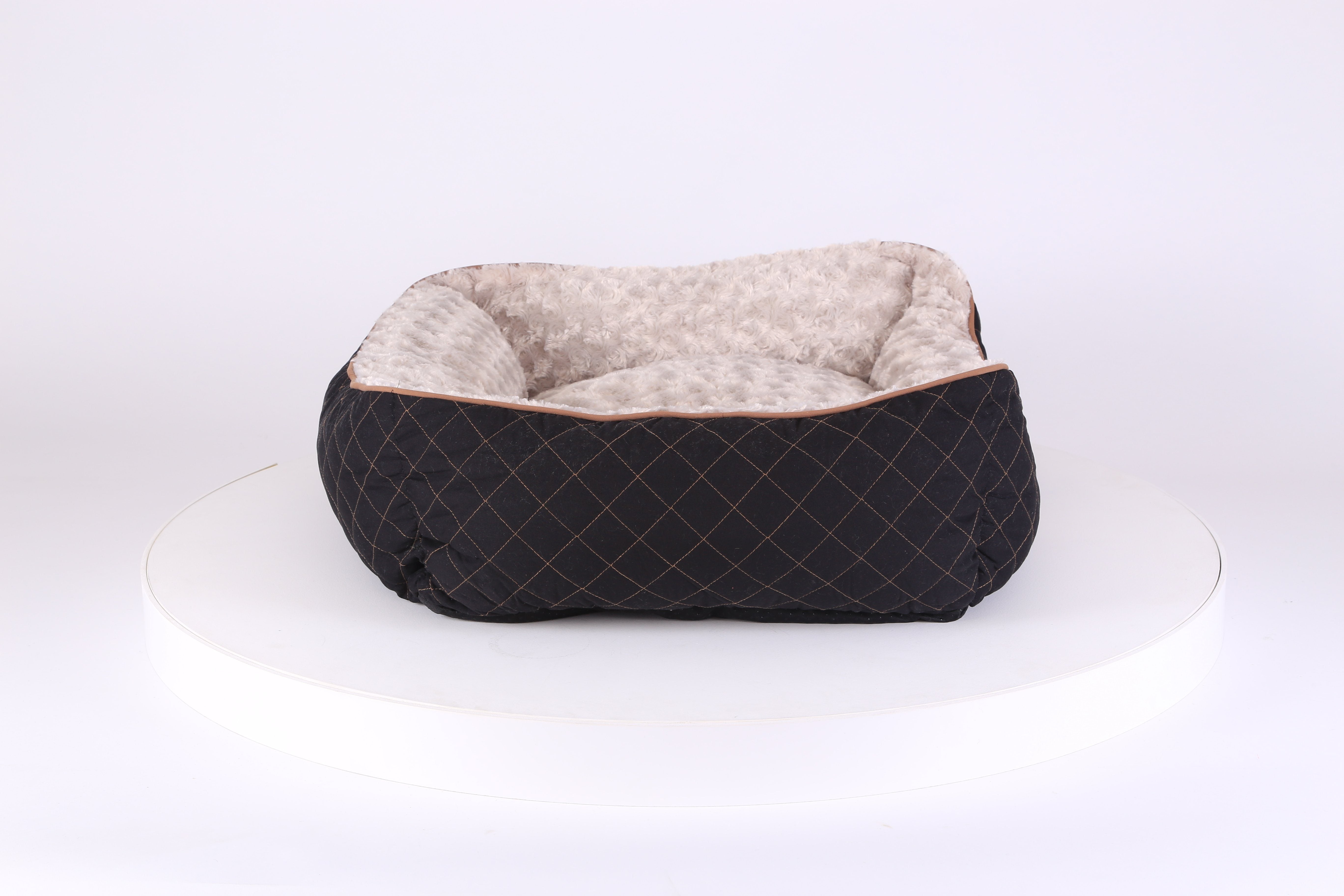 Wilton Box Dog Bed - Black Dog Bed Scruffs® 