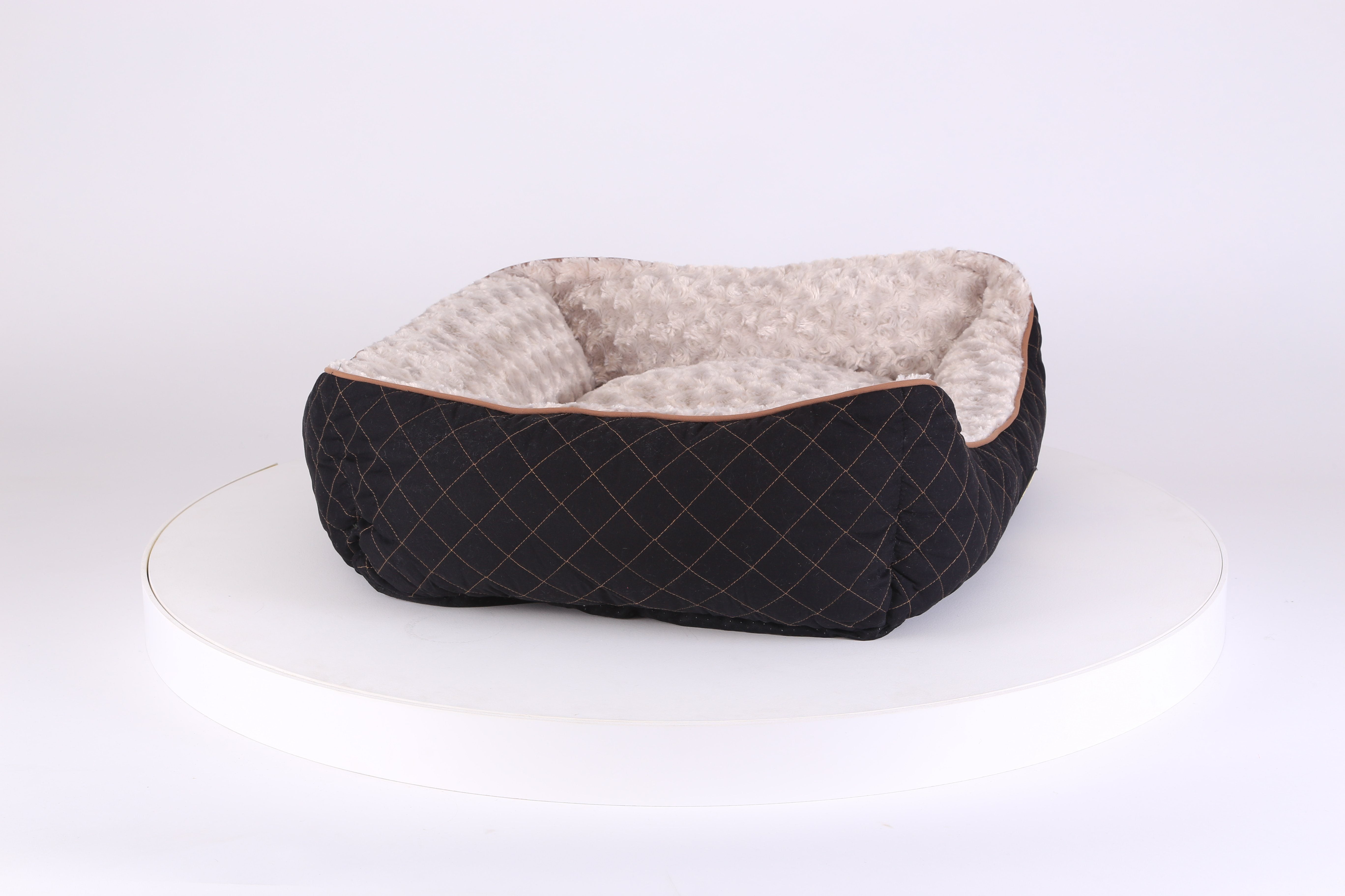 Wilton Box Dog Bed - Black Dog Bed Scruffs® 
