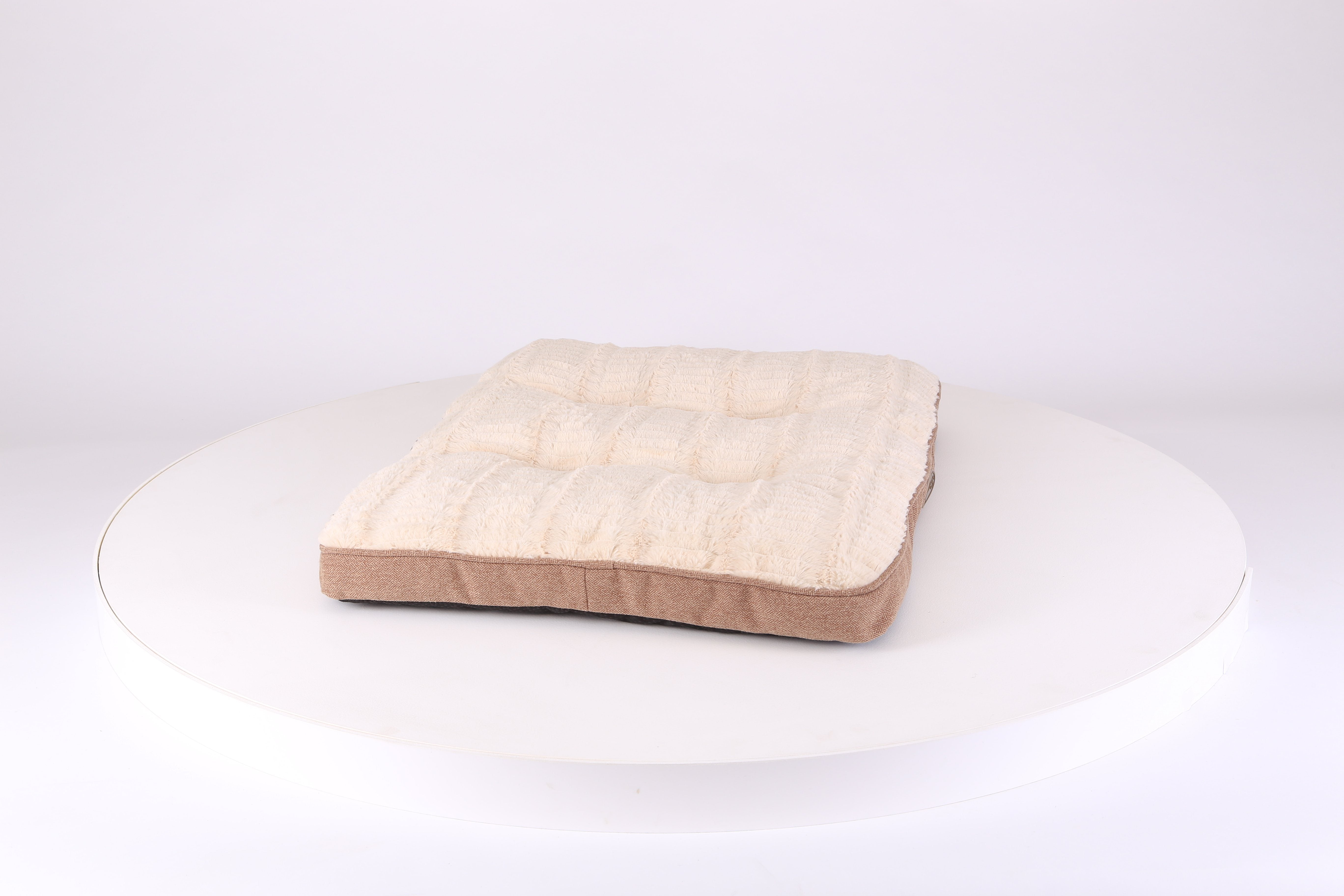 Ellen Dog Mattress - Tan Dog Bed Scruffs® 