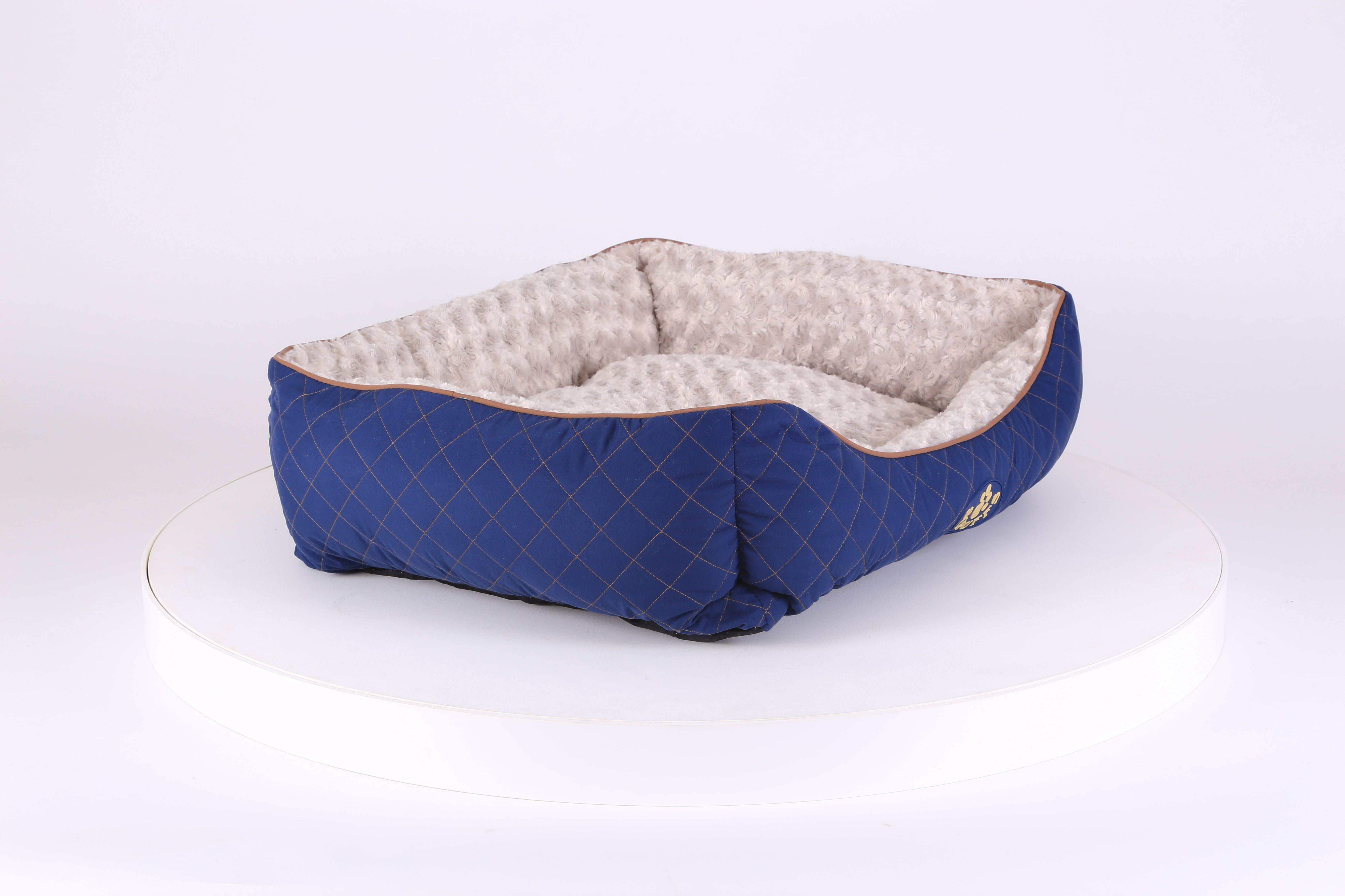 Wilton Box Dog Bed - Blue Dog Bed Scruffs® 