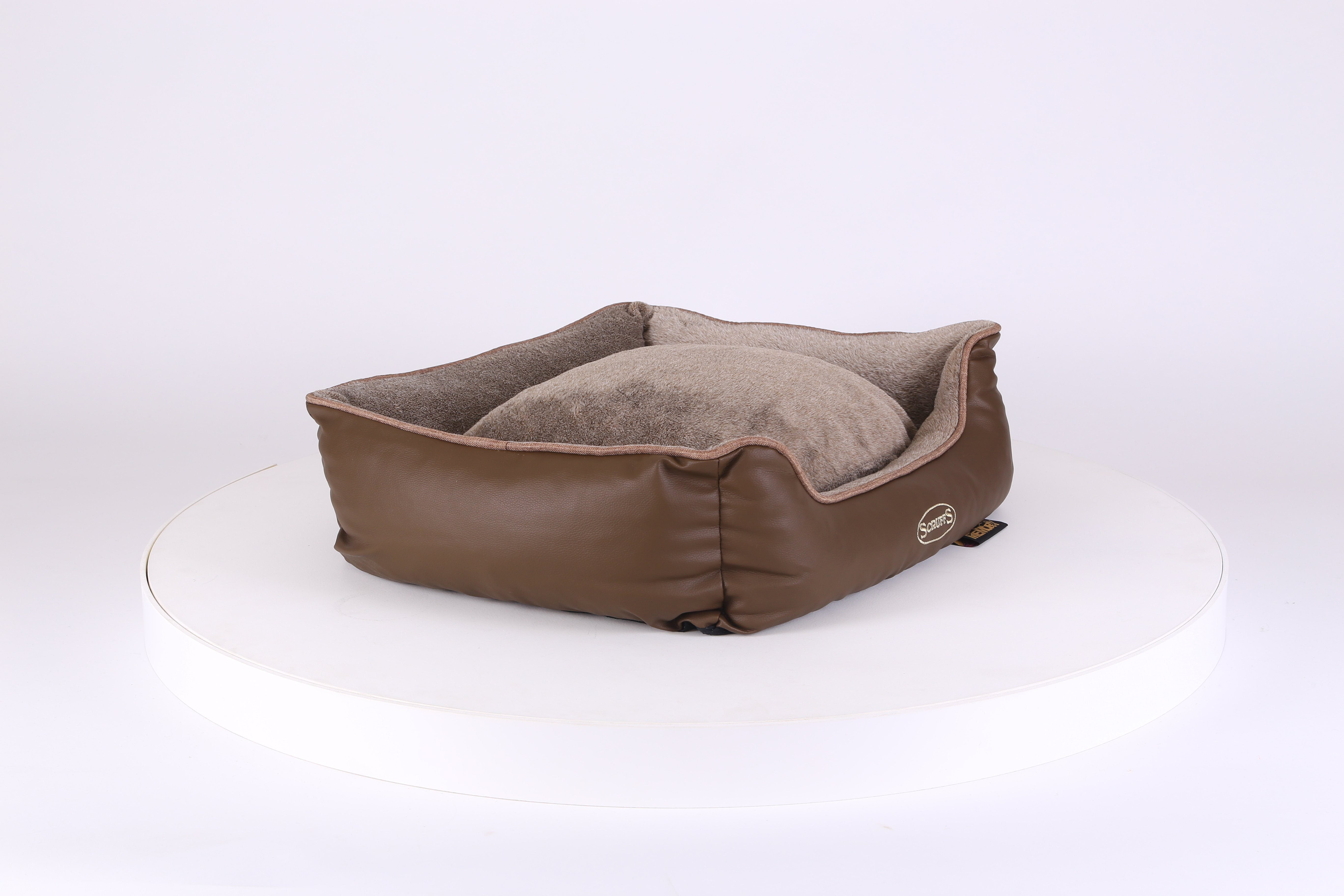 Chateau Box Bed - Latte Dog Bed Scruffs® 