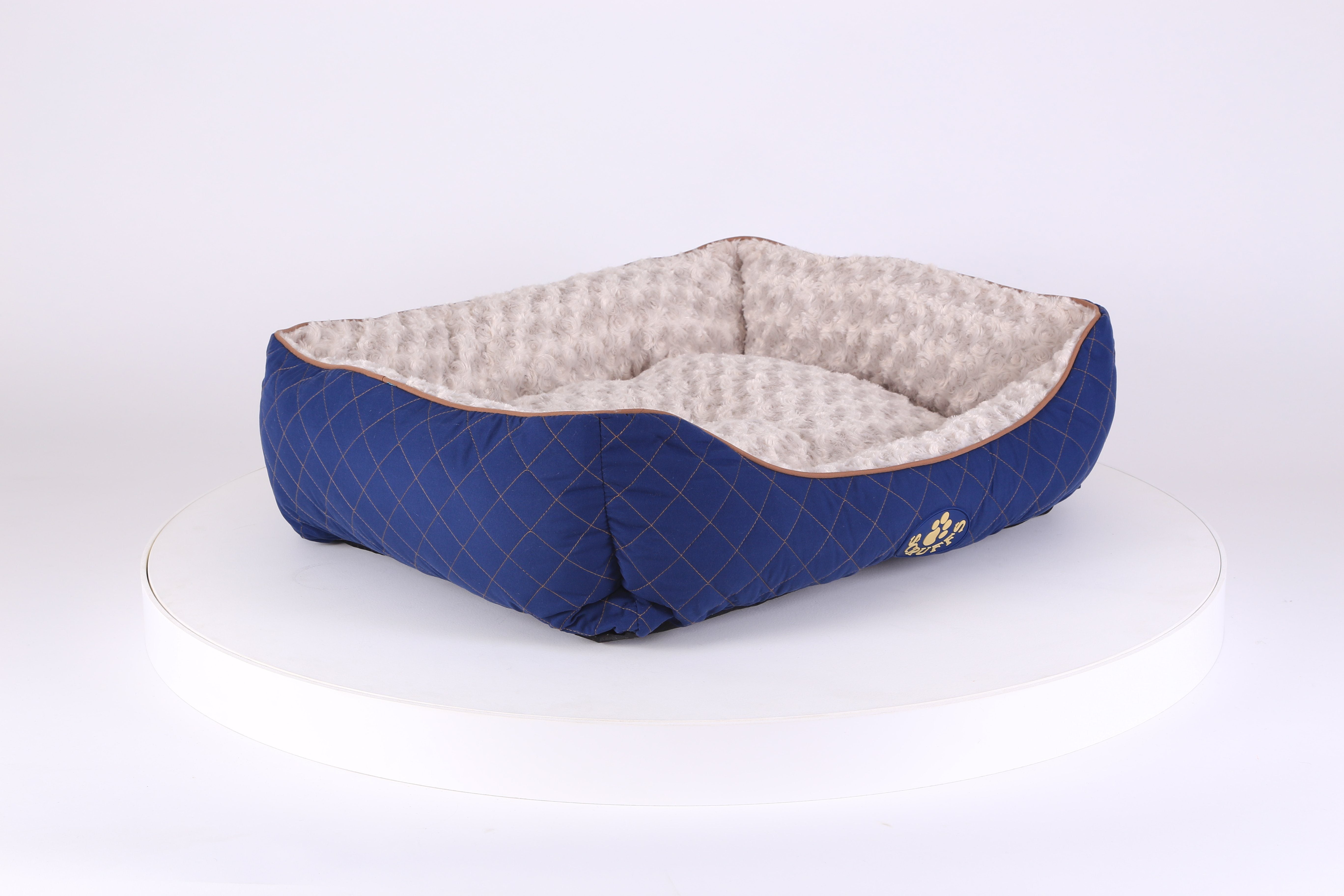 Wilton Box Dog Bed - Blue Dog Bed Scruffs® 