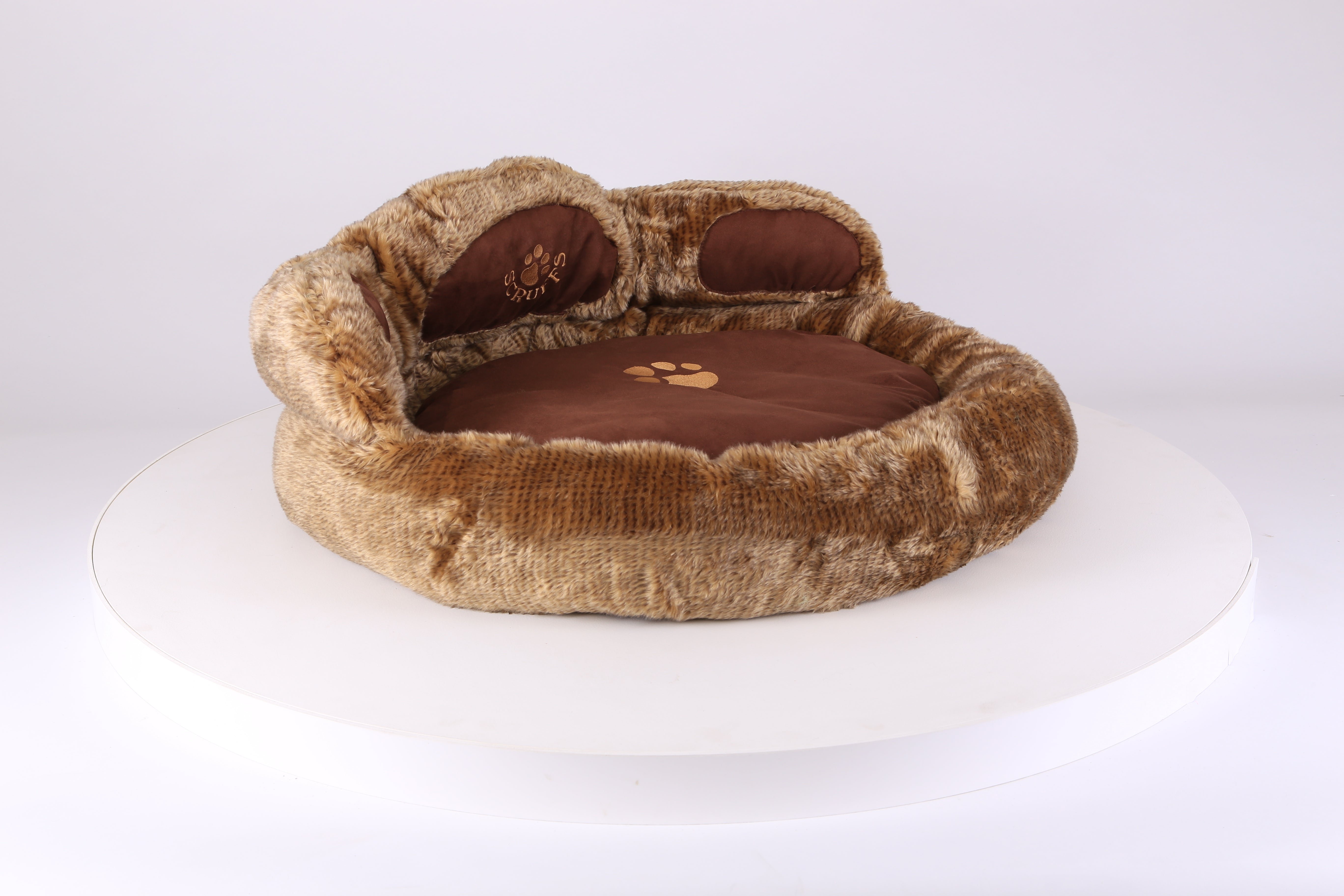 Cub Bear Dog Bed - Teddy Brown Scruffs® 