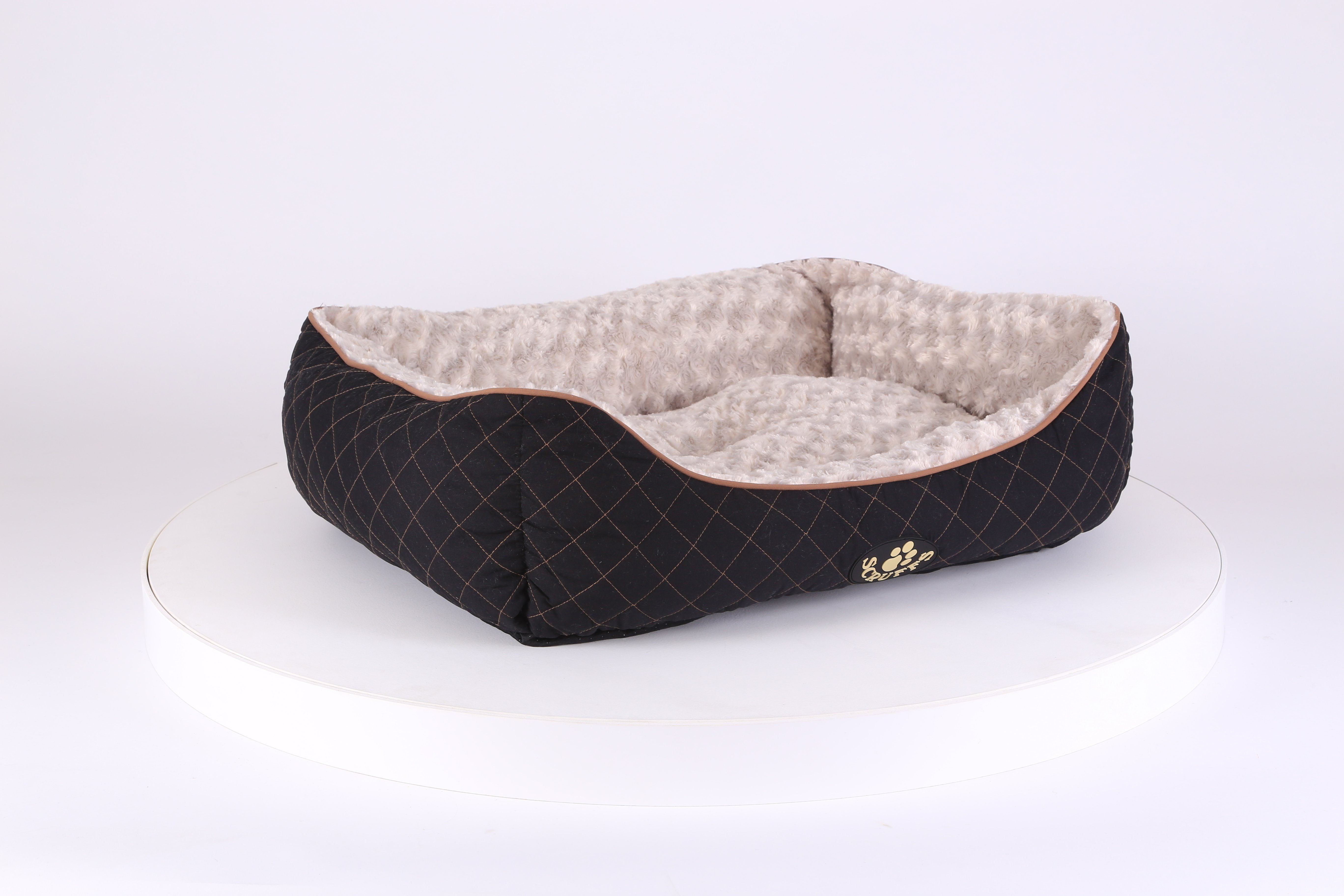 Wilton Box Dog Bed - Black Dog Bed Scruffs® 
