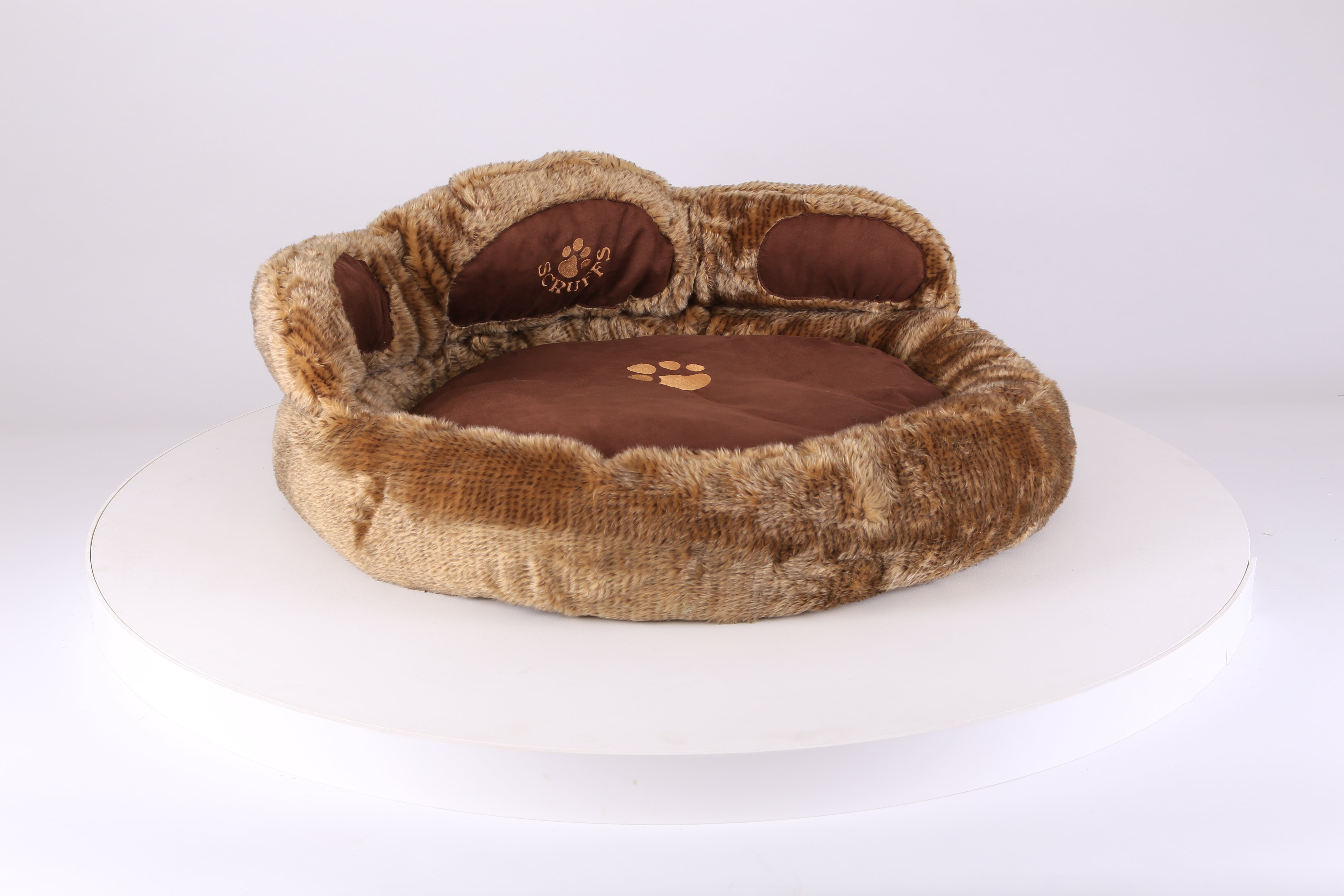 Cub Bear Dog Bed - Teddy Brown Scruffs® 