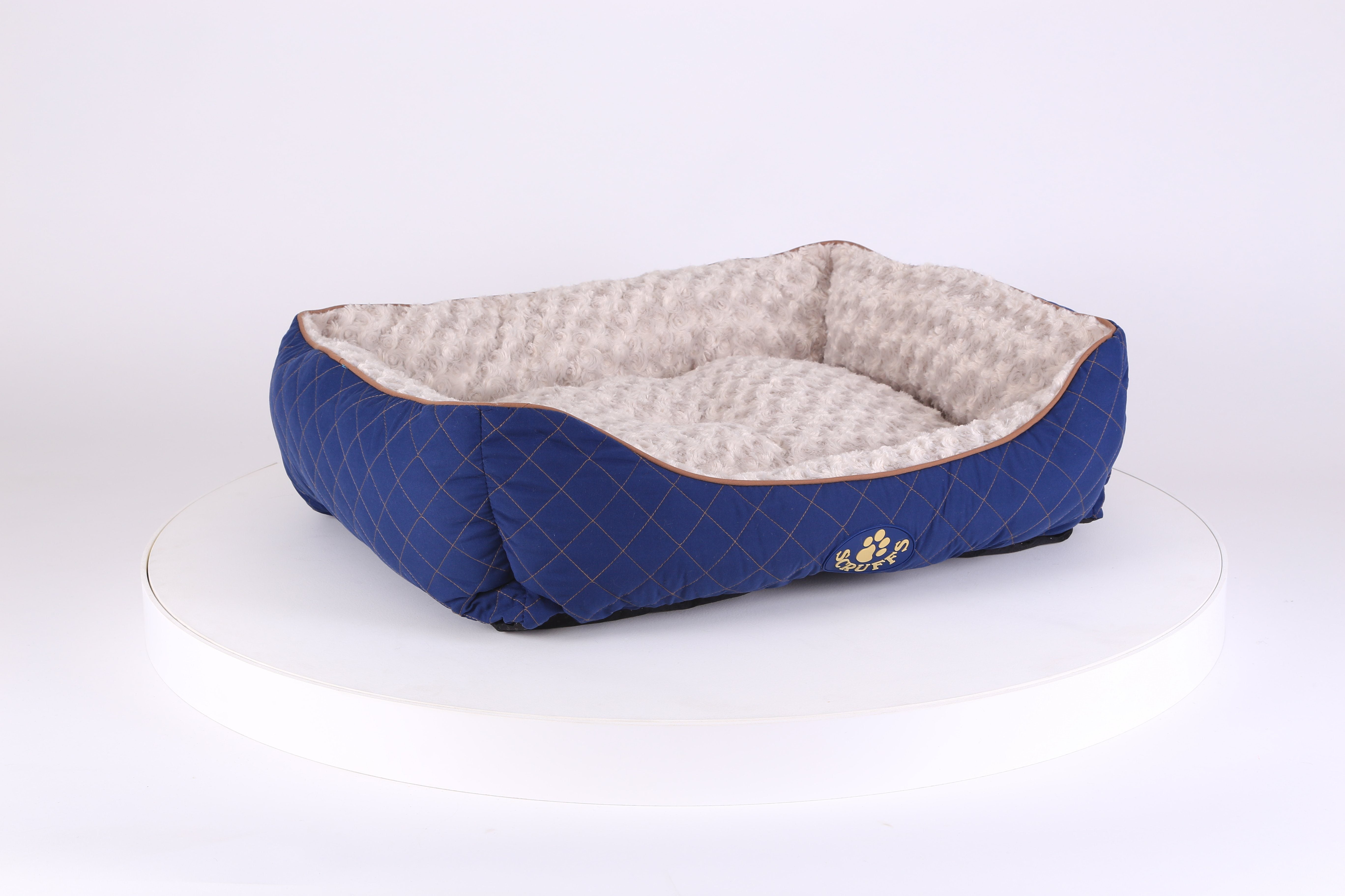 Wilton Box Dog Bed - Blue Dog Bed Scruffs® 