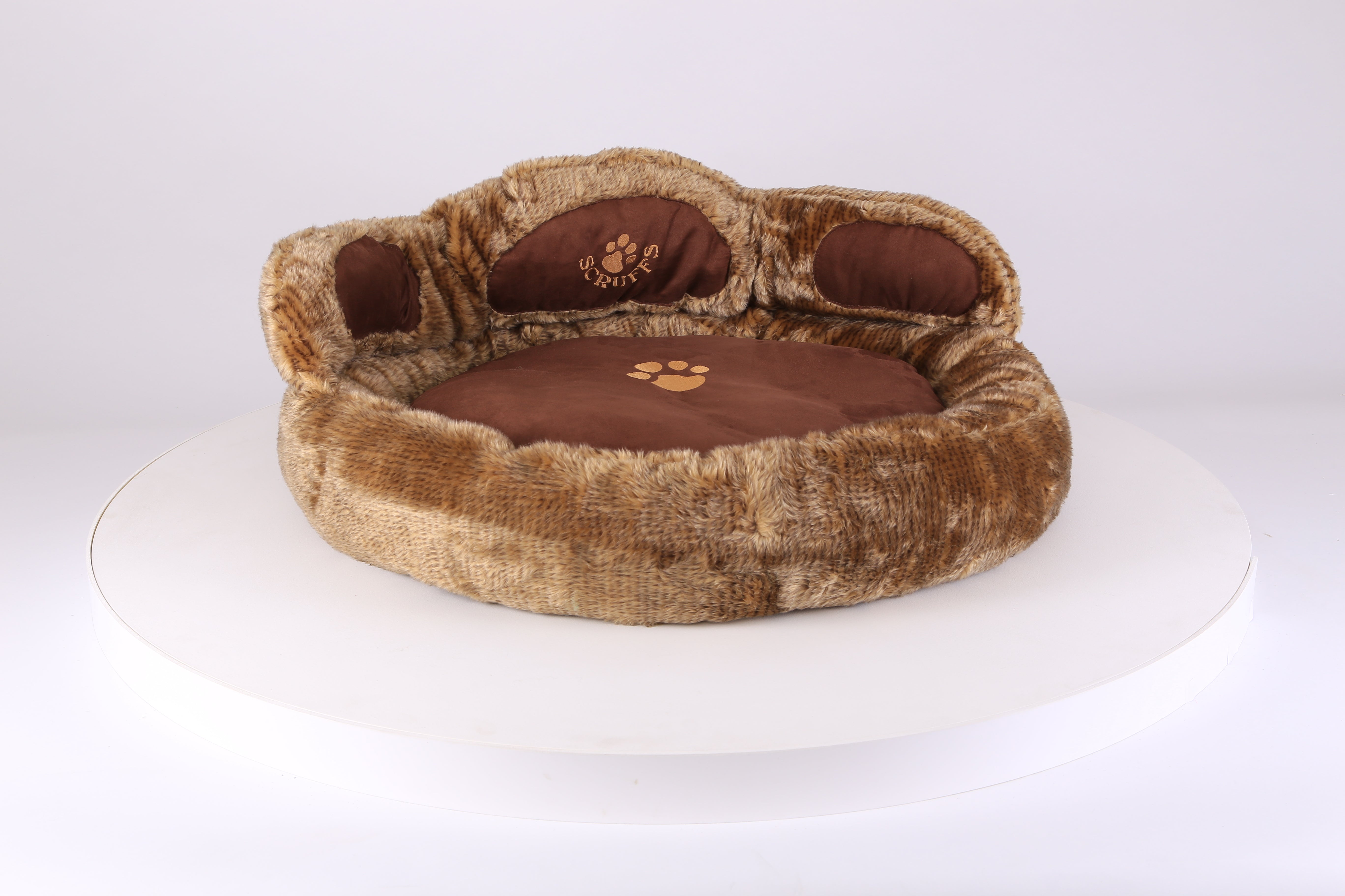 Cub Bear Dog Bed - Teddy Brown Scruffs® 